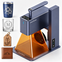 Machine de gravure laser à diode LaserPecker LP2 5W pour le bois, le cuir, l'acrylique, les cadeaux et la personnalisation pour les petites entreprises