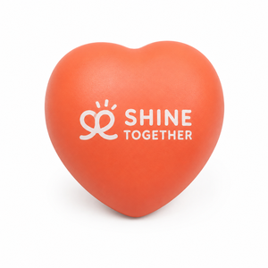 Pelota Antiestrés de Espuma PU Suave con Logotipo Personalizado para Regalo de Bienvenida en Reuniones Corporativas, Forma de Corazón - Product Image 6