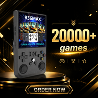 R36MAX Consoles de jeux vidéo rétro, console de jeux vidéo, appareil de jeu, console de jeux vidéo portable