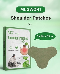 MQ ACJJT Patchs à base de plantes pour soulager la douleur au genou, au dos, à l'épaule et au cou, certifiés CE, 12 pièces/boîte, Classe I - Product Image 2
