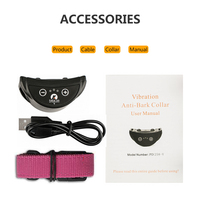 Oem Dual Motor wiederauf lad bares Hunde halsband Vibrations stopp Elektrisch No Shock Bark Collar Anti Bark Device Anti Bark Collar