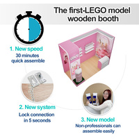 IZEXPO Stand d'exposition modulaire portable pour cosmétiques, construction rapide en 30 minutes, logo personnalisé, stand de salon professionnel personnalisé