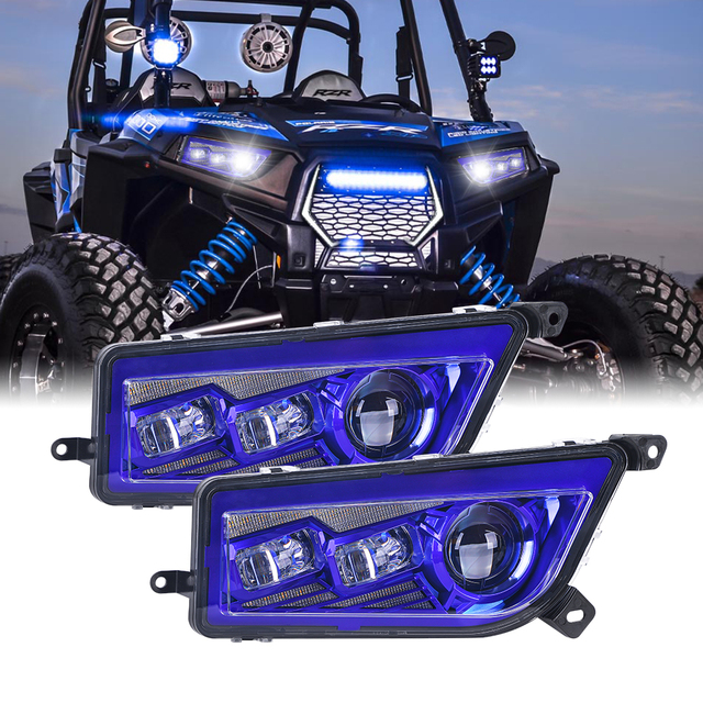 High Quality Led Headlight Fit for RZR Polaris General, for Polaris Rzr 900S Led Headlights, Car Light for Polaris Razor 1000 Xp