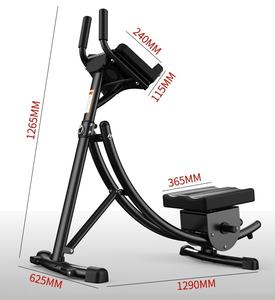 Máquina Abdominal Rodante al por Mayor, Dispositivo de Entrenamiento Muscular Abdominal, Rodillo <span class=keywords><strong>Vertical</strong></span> para Abdomen que Ahorra Espacio, para Moldear el Cuerpo - Product Image 2