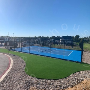 Grillage <span class=keywords><strong>en</strong></span> fil métallique galvanisé et enduit <span class=keywords><strong>de</strong></span> PVC, écologique et durable, pour clôtures <span class=keywords><strong>de</strong></span> terrains <span class=keywords><strong>de</strong></span> football, <span class=keywords><strong>de</strong></span> basketball et <span class=keywords><strong>de</strong></span> tennis - Product Image 5