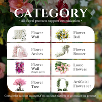 Arche de fleurs artificielles en soie rose et orange pour anniversaire de mariage Sunwedding avec structure métallique, taille et couleur personnalisables, décoration