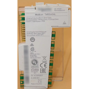 Module de sortie analogique Sch Nei Der TM5SAO4L 100% original, neuf, Modicon TM5 40 +/-10V 0 à 20mA 12 bits - Product Image 1