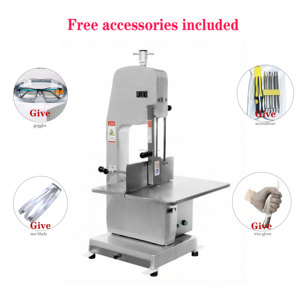 350 Type Carbon Steel <b>Bone</b> <b>Saw</b> Machine 2.2KW Meat Band <b>Saw</b> Cutter for Frozen Meat Processing Restaurant Kitchen - Product Image 3