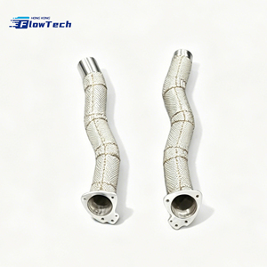 Tubería de Escape de Alto Rendimiento para Aston Martin DB11 4.0T V8 5.2T V12, Soldada con TIG, Ajuste Directo con Protector Térmico - Product Image 2