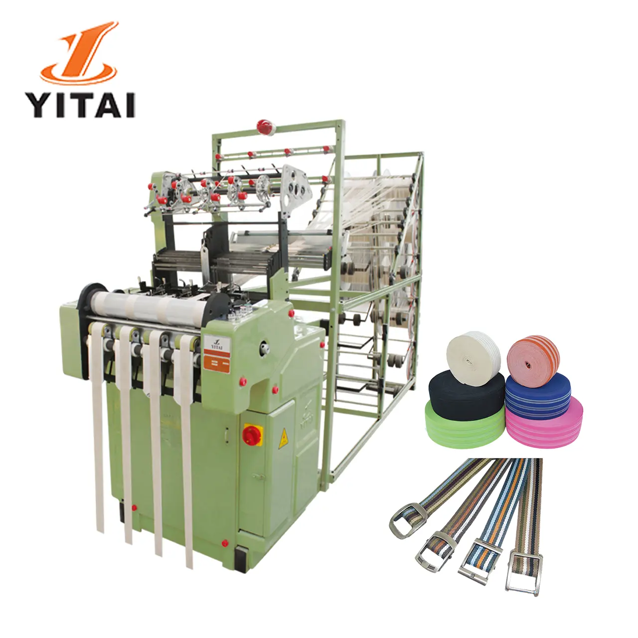 YITAI Narrow Fabric Band Weaving Tape Needle Looms Elastic Tape Making Machine for belt and straps