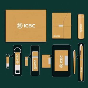 2025 New Ideas Custom Logo A5 Loose-<b>leaf</b> Notebook Pen Gift Set Corporate Promotional USB Keyring Vaccum Flask Business Gifts - Product Image 3