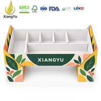 Xiangyu multi-compartiment voedselbak met opdruk, kartonnen verpakking met dividers voor combo-maaltijden, bijgerechten en foodservice