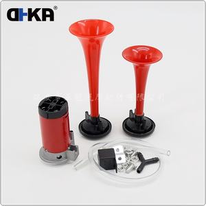 <span class=keywords><strong>Klaxon</strong></span> de voiture miniature en plastique rouge DHKA, style populaire, 12V 130dB, certifié CE, pour moto, bus, bateau, relais de <span class=keywords><strong>klaxon</strong></span> AS042 - Product Image 3