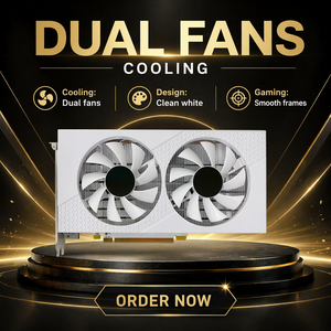 ใหม่ Sapphire <span class=keywords><strong>Nitro</strong></span> White RX 580 8GB GDDR5หน่วยความจำวิดีโอ4GB การ์ดกราฟิกสเตชัน - Product Image 1