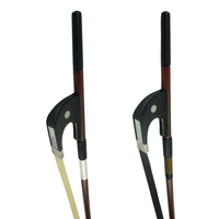 Arc de contrebasse en bois de Brésil de Style allemand ou français professionnel Instrument à cordes de haute qualité ébène grenouille Sinomusik à bas prix