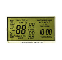 Télécommande personnalisée à écran LCD TN pour climatisation et compteur de gaz, nouveaux modules d'instruments divers