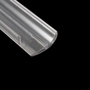 Thanh profile chữ U trong suốt bằng nhựa PC, dùng làm giá trưng bày đồ thủ công tự làm, vỏ đèn LED trong suốt bằng nhựa PC, bộ khuếch tán ánh sáng - Product Image 3