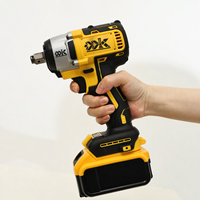 Kit d'outils de perçage sans fil 21V de qualité industrielle, portable, avec moteur sans balais, en acier inoxydable, avec mallette rigide pour projets de bricolage à domicile, comprend