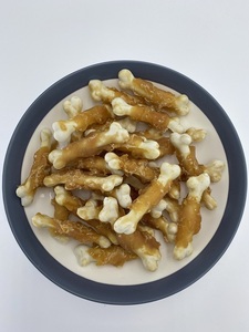 Organic Chicken Meat Calcium <strong>Bone</strong> Treats HUACHONG <strong>Brand</strong> Natural Flavor Skin Coat Clean Teeth China Factory OEM/ODM Accepted - Product Image 6