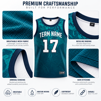Maillot de basketball personnalisé en maille respirante sans manches, transfert thermique, nom et numéro d'équipe, commandes en gros d'uniformes, OEM, vente en gros