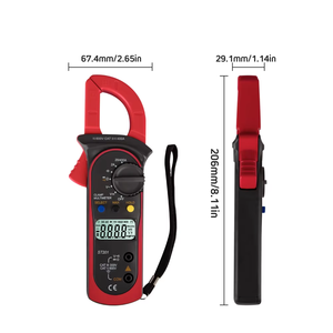 Pince ampèremétrique numérique série ST200 ST201, multimètre numérique AC 4000 points de lecture, testeur de condensateurs - Product Image 4