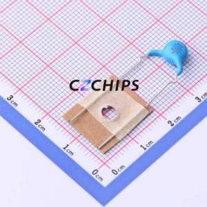 Condensateur de sécurité DCF221K26Y5PG6VKAA0, composant traversant (THT), pas de 10 mm, 220 pF, 10 %, 250 V, Y1 - Product Image 1