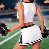 Ensembles de Costumes de Danse Personnalisés pour Filles et Adultes, Uniformes de Cheerleading Respirants et Imprimés, Couleurs et Tailles Personnalisables, Vente en Gros OEM