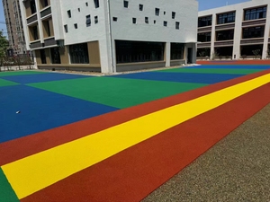 Thể thao bán buôn sàn tạo hạt EPDM hạt cao su EPDM sàn cao su sân chơi - Product Image 6