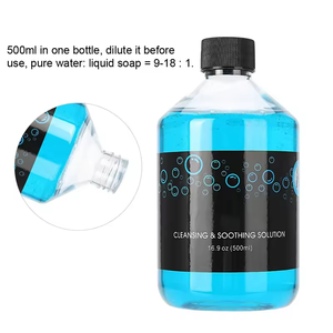 Jabón para Tatuajes de Marca Privada de 500 ml, Verde, Azul, Rosa, Jabón Limpiador y Calmante Natural para el Cuidado Posterior del Tatuaje, Jabón Premium para Estudio de Tatuajes - Product Image 6