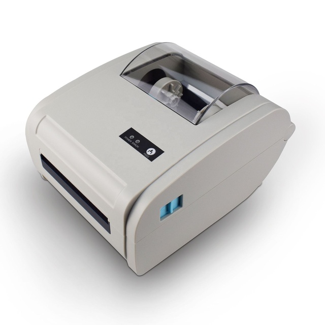 4 Inch High Speed Label Printer 110mm Printer with USB BT for Shipping Waybill Label Printer with Label Paper Bin