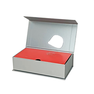 Customizable High-End Eco-Friendly Waterproof Portable Book-Shaped Gift <b>Boxes</b> with Magnetic Closure Recycled Materials Embossing - Product Image 3