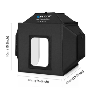 <span class=keywords><strong>Estudio</strong></span> Fotográfico PULUZ de 40 cm, Caja de Luz 3D, Caja de Luz Portátil Plegable, Kit de <span class=keywords><strong>Estudio</strong></span> Fotográfico con 4 Fondos de Colores, pu 5042 - Product Image 2