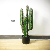 Plante artificielle en plastique, cactus décoratif pour la maison, cactus pour l'aménagement paysager, décoration de bureau, jardin, faux arbre, plantes artificielles
