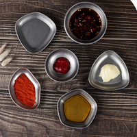 Plateau de service en acier inoxydable de forme irrégulière TGYW, plats à sauce, coupelles à assaisonnement, plateau de refroidissement pour grains de café