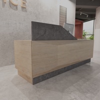 Meubles de bureau, design de comptoir de bureau, comptoir de réception d'hôtel, bureau de réception, bureau de réception Superego