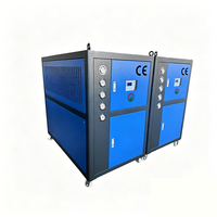 Refroidisseur d'eau industriel à air refroidi Shenfeng série SML 380V 50Hz 3P avec pompe intégrée, contrôle PLC, haute précision pour température de moule