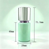 Nouvelle conception de flacon vide personnalisé pour vernis à ongles, 12 ml, 10 ml, flacon rond en verre pour l'emballage du vernis à ongles, bouchon et pinceau, 15 ml