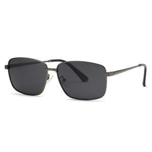 SPOEN Lunettes de soleil polarisées rectangulaires pour hommes UV400 Lunettes de soleil de conduite à monture complète - Product Image 5