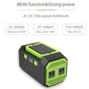 Portable 200W Home Use Power Station with Emergency Lithium Battery Solar and Car Charging for Outdoor <b>Camping</b> - Product Image 3