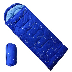 Saco de Dormir de Forro Polar y Nailon con Capucha, Estilo Sobre, para Adultos, para Invierno y Todas las Estaciones, para Acampar al Aire Libre, Siesta en la Oficina, Uso Doméstico - Product Image 5