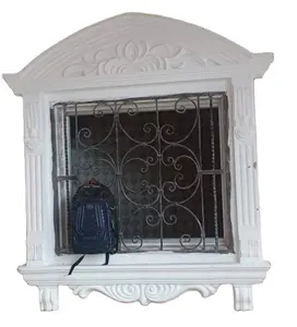 시멘트 프리 캐스팅을위한 외부 벽 로마 스타일 창 측면 기둥 몰딩 플라스틱 도어 트림 금형