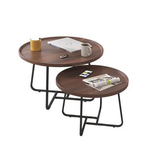 Hiện Đại Bền Màu Đen Cà Phê Và Bên Bộ Bàn Cho Nhà Hoặc Khách Sạn Sofa Mới Phong Cách Tự Nhiên Cho Đồ Nội Thất Phòng Khách - Product Image 6