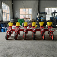 Semoir à Maïs de Chine Haute Efficacité avec Fertiliseur Semoir de Précision Maïs 3 4 5 6 8 Rangs