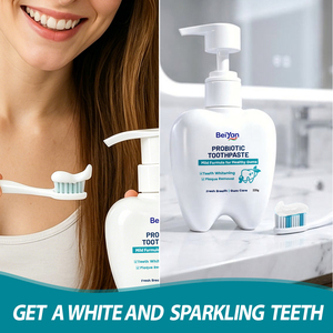 <span class=keywords><strong>Pasta</strong></span> Dental Probiótica Blanqueadora <span class=keywords><strong>de</strong></span> <span class=keywords><strong>Dientes</strong></span> con Sabor a Menta y Coco, Elimina Manchas y <span class=keywords><strong>Mal</strong></span> <span class=keywords><strong>Aliento</strong></span>, <span class=keywords><strong>para</strong></span> <span class=keywords><strong>Dientes</strong></span> Sensibles, Uso Doméstico, Venta al Por Mayor - Product Image 4