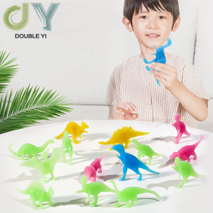 <span class=keywords><strong>Mini</strong></span> dinosaurio de juguete que brilla en la oscuridad, <span class=keywords><strong>dinosaurios</strong></span> luminosos pequeños, juguetes realistas de plástico para niños y niñas, regalo de cumpleaños - Product Image 5