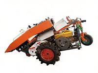 Grande Moissonneuse-batteuse à maïs automotrice 2 rangs avec décorticage, battage et hachage de la paille pour grandes exploitations agricoles