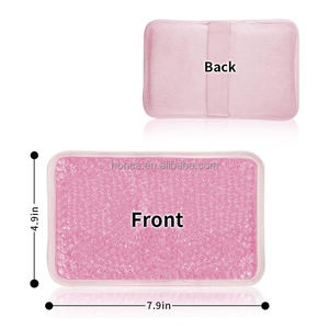 Soulagez la douleur et réduisez le gonflement avec ces compresses de glace multifonctionnelles en forme carrée, perles de gel, compresse chaude et froide pour la maison avec cette compresse froide réutilisable - Product Image 4