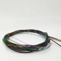 Cordes de guitare classique à 6 cordes en nylon colorées, cordes de guitare de qualité supérieure avec emballage individuel, accessoires de guitare