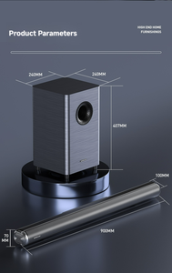 Sistema de Sonido Envolvente 3D de 160W y 2.1 Canales para el Hogar con Subwoofer Externo de 8 Pulgadas para TV HD-020, Potente Sistema 2.1 de 160W que Combina - Product Image 5
