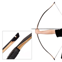 Arc et flèches traditionnels en jade léger en gros, équipement de tir à l'arc antique, jeu de tir, arc traditionnel en bois massif